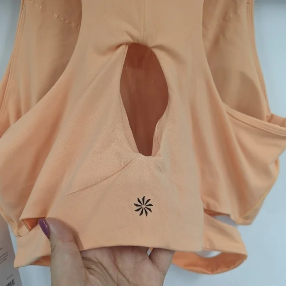 NWT ATHLETA Conscious Cut Out Crop Bra Top (A-C) - Picture 8 of 12